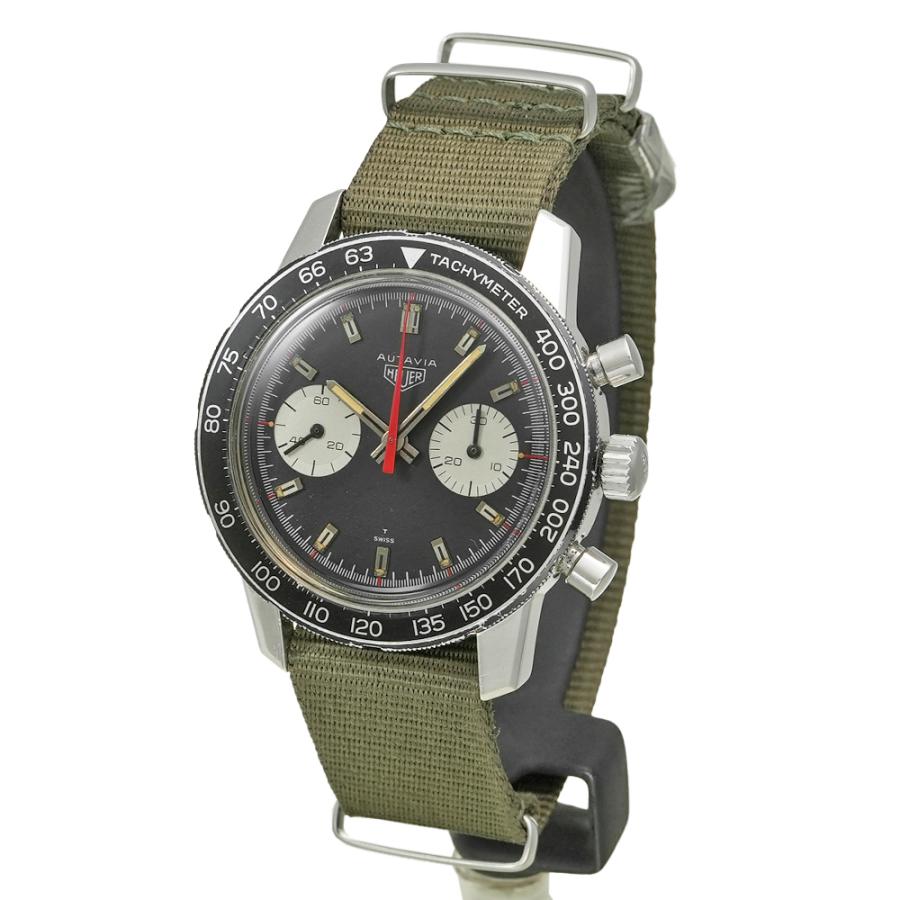 HEUER オータヴィア Tトップ 1960年代頃製造 Ref.7763 アンティーク品 メンズ 腕時計 |  | 02