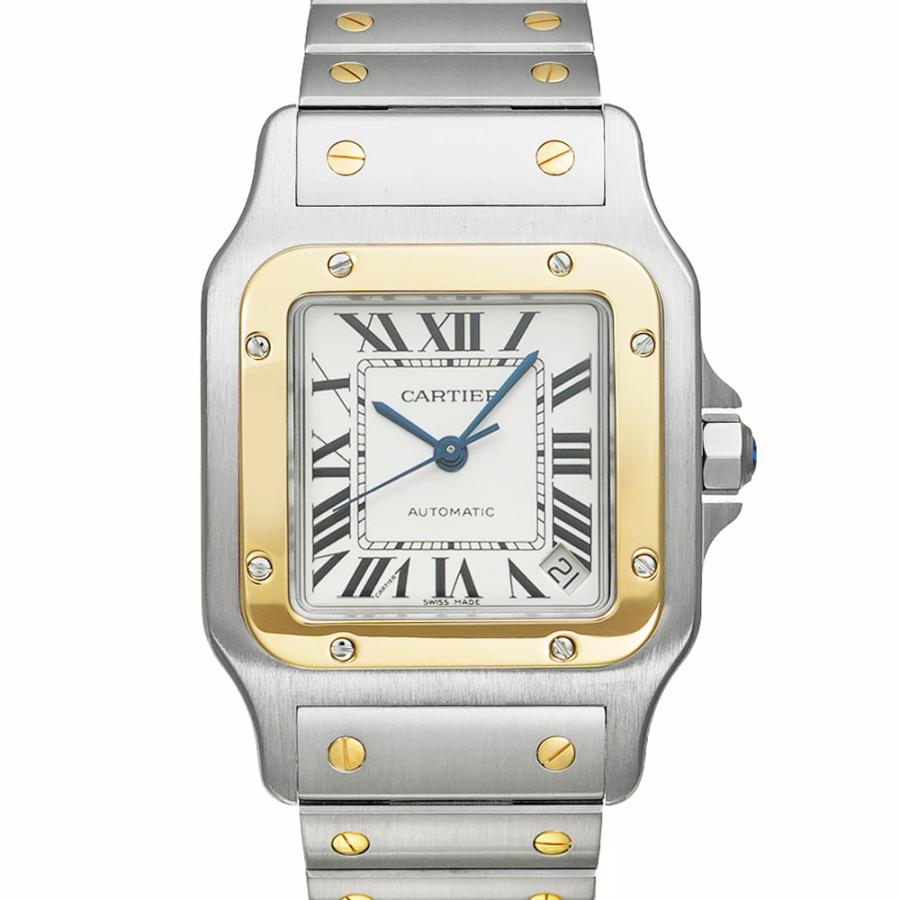 サントスガルベ XL 箱・2009年国内正規保証書付き Ref.W20099C4 中古品 メンズ 腕時計 | Cartier