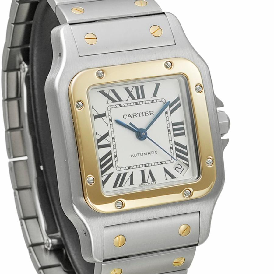 サントスガルベ XL 箱・2009年国内正規保証書付き Ref.W20099C4 中古品 メンズ 腕時計 | Cartier | 06
