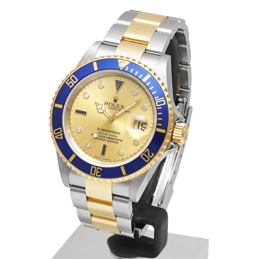 Z番 箱・保証書付き ROLEX サブマリーナー デイト Ref.16613SG シャンパンゴールド 中古品 メンズ 腕時計 | ROLEX | 01