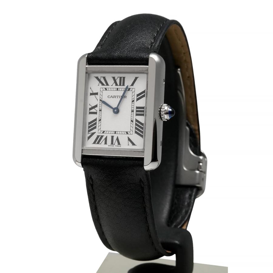 Cartier タンクソロ SM Ref.WSTA0030 中古品 シルバー レディース 腕時計 | Cartier | 01