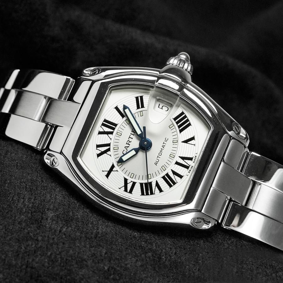 ロードスターLM 内箱・2002年国内正規保証書付き Ref.W62000V3 中古品 メンズ 腕時計 | Cartier | 01
