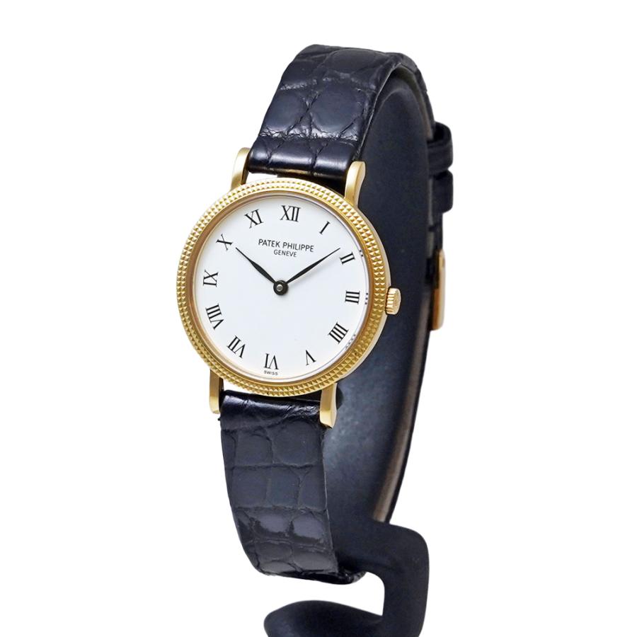 PATEK PHILIPPE カラトラバ Ref.4819J 中古品 ホワイト レディース 腕時計 | PATEK PHILIPPE | 01