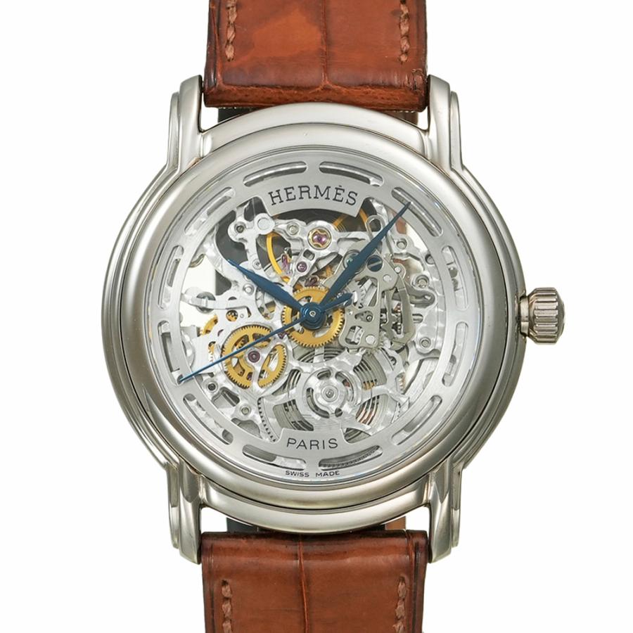 HERMES セザム スケルトン 箱・保証書付き Ref.SM1.790 中古品 メンズ 腕時計 | 