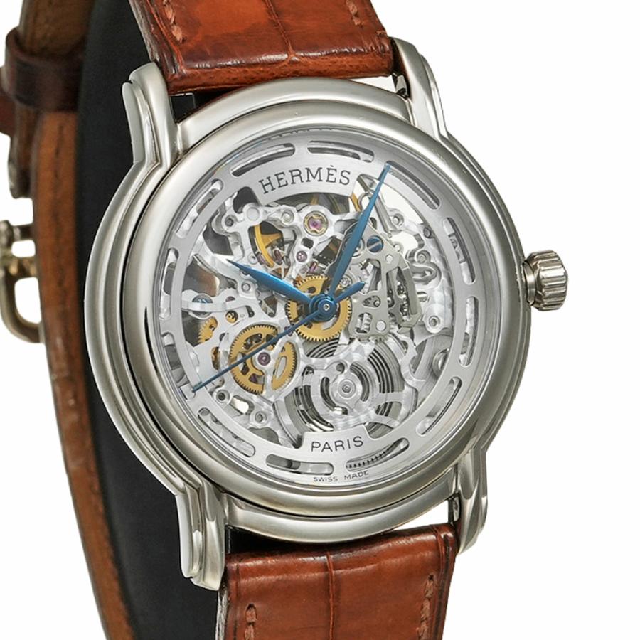 HERMES セザム スケルトン 箱・保証書付き Ref.SM1.790 中古品 メンズ 腕時計 |  | 07