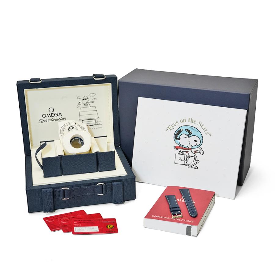 スピードマスター スヌーピーアワード 箱・2025年国内正規保証書付き Ref.310.32.42.50.02.001 中古品 メンズ 腕時計 | OMEGA | 08