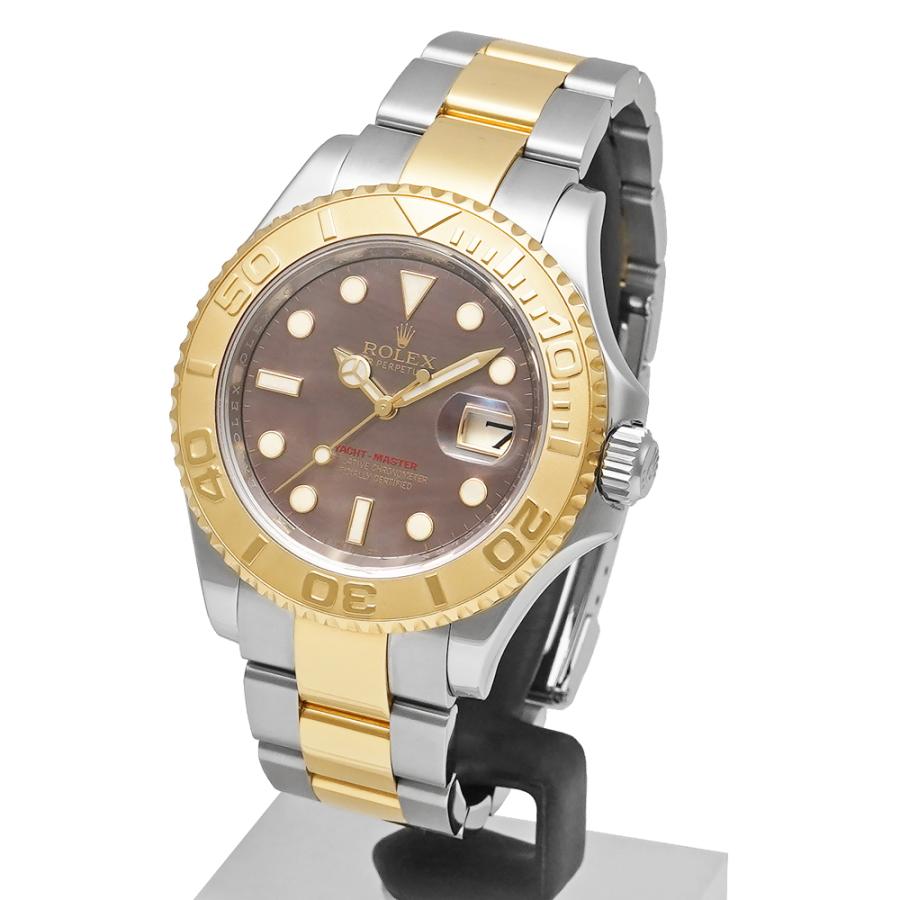 2018年国内正規保証書付き ROLEX ヨットマスター 40 Ref.16623 ブラックシェル 中古品 メンズ 腕時計 | ROLEX | 01