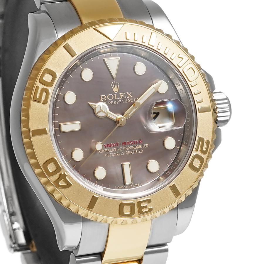 2018年国内正規保証書付き ROLEX ヨットマスター 40 Ref.16623 ブラックシェル 中古品 メンズ 腕時計 | ROLEX | 05