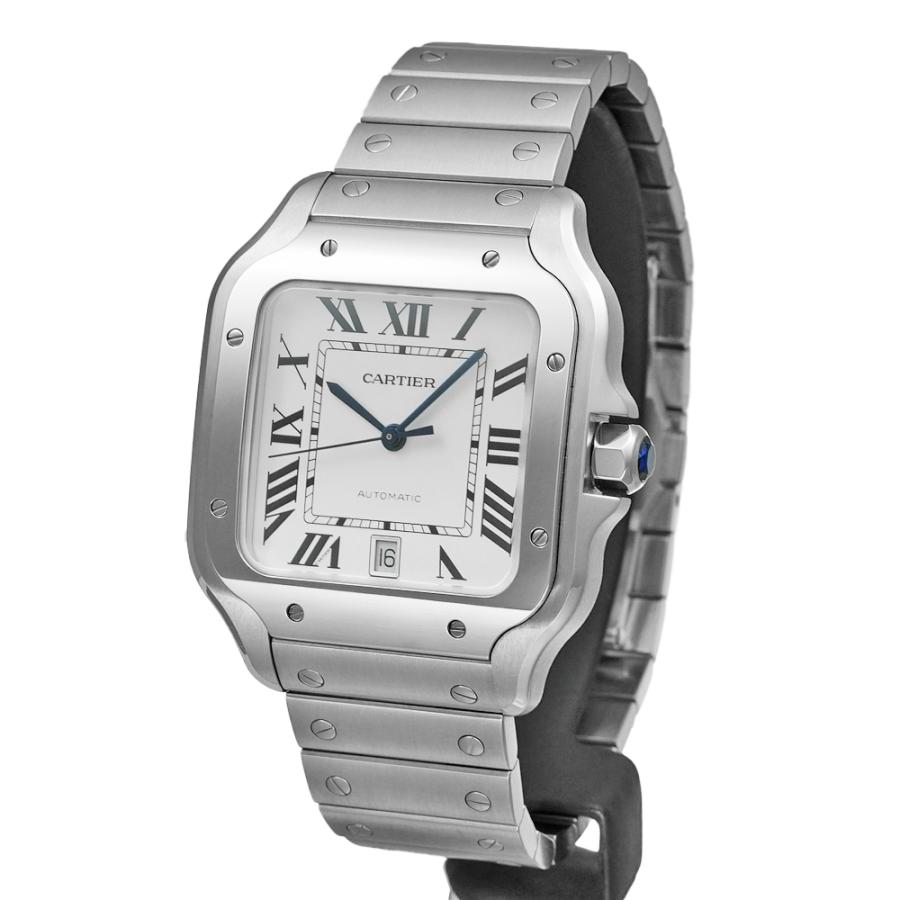 サントス ドゥ カルティエ LM 箱・2026年3月保証書付き Ref.WSSA0018 中古品 メンズ 腕時計 | Cartier | 02