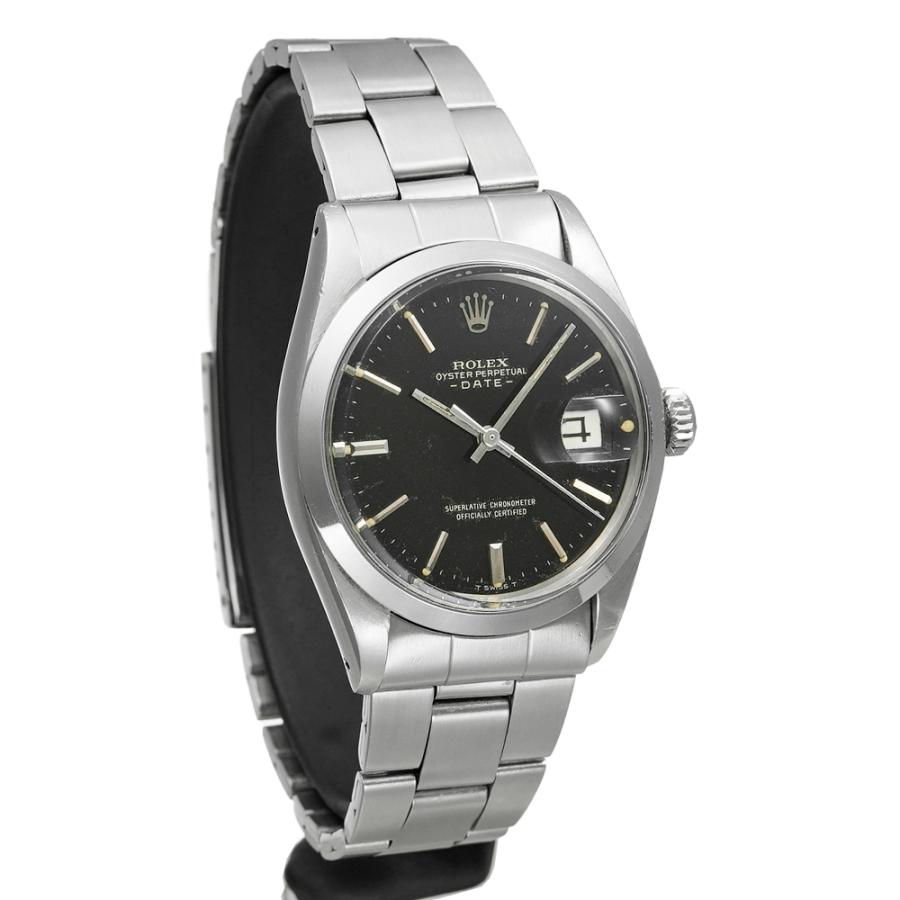 ROLEX オイスターパーペチュアルデイト ブラックミラー 1971年頃製造 Ref.1500 アンティーク品 メンズ 腕時計 | ROLEX | 03