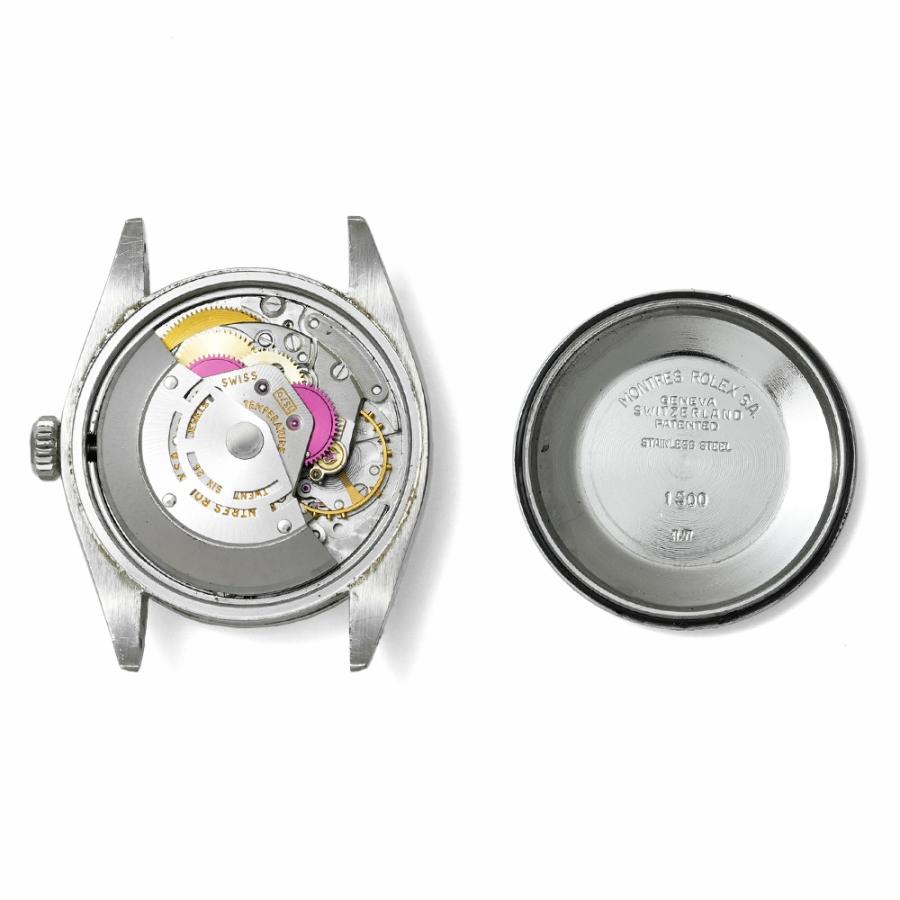 ROLEX オイスターパーペチュアルデイト ブラックミラー 1971年頃製造 Ref.1500 アンティーク品 メンズ 腕時計 | ROLEX | 04