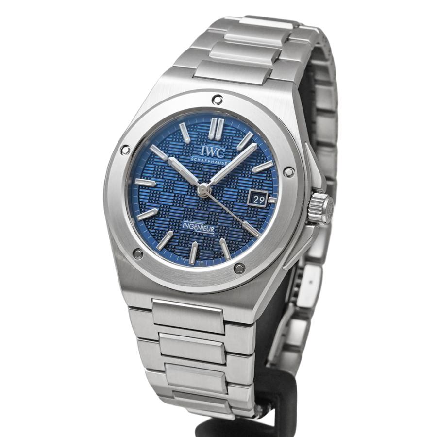 未使用品 箱・2026年4月保証書付き IWC インヂュニア オートマティック 40 Ref.IW328907 ブルー メンズ 腕時計 | IWC SCHAFFHAUSEN | 01