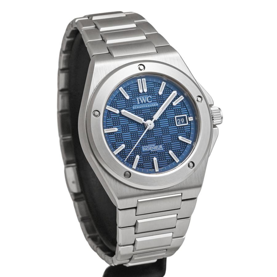 未使用品 箱・2026年4月保証書付き IWC インヂュニア オートマティック 40 Ref.IW328907 ブルー メンズ 腕時計 | IWC SCHAFFHAUSEN | 02