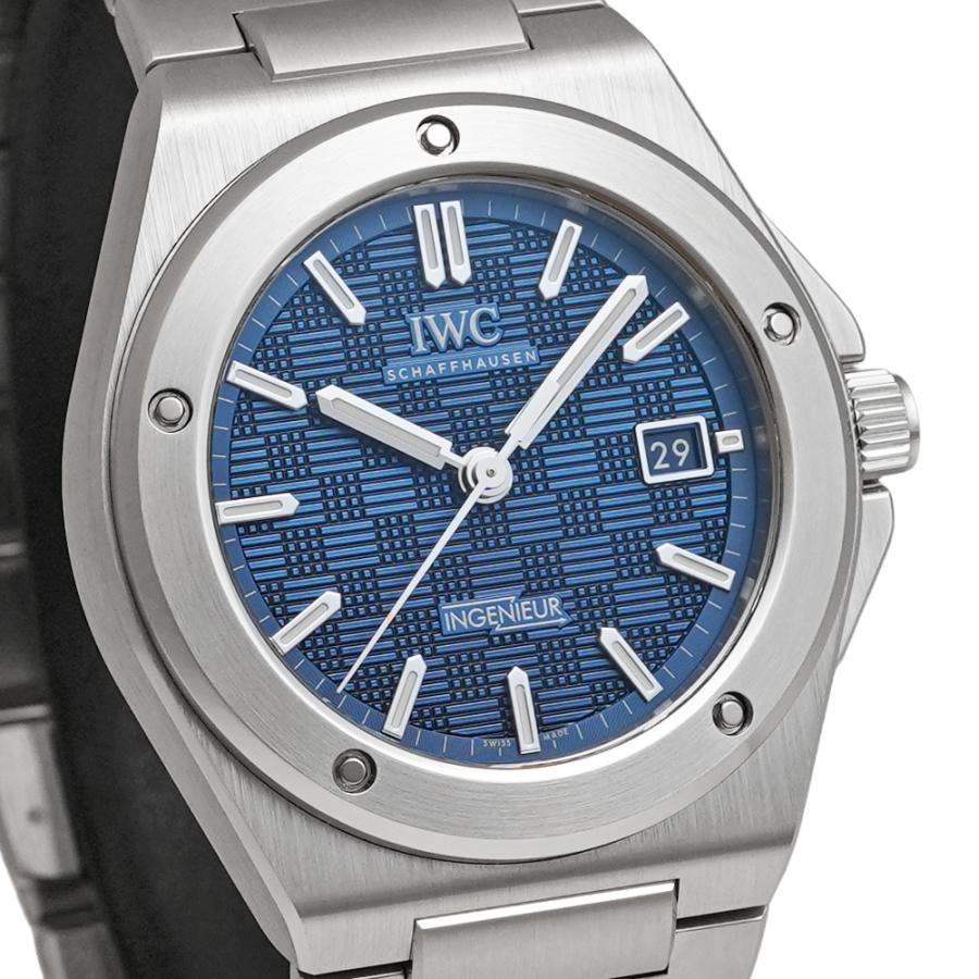 未使用品 箱・2026年4月保証書付き IWC インヂュニア オートマティック 40 Ref.IW328907 ブルー メンズ 腕時計 | IWC SCHAFFHAUSEN | 04