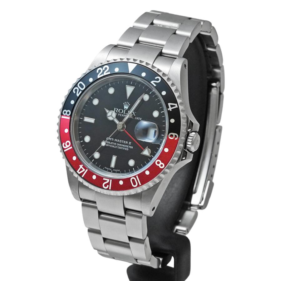 コーク P番 ROLEX GMTマスター2 Ref.16710 中古品 ブラック メンズ 腕時計 | ROLEX | 01