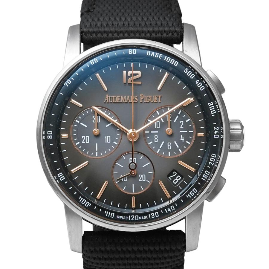 箱・保証書付き AUDEMARS PIGUET CODE11.59 バイ オーデマピゲ クロノグラフ Ref.26393CR.OO.A002CR.01 中古品 グレー メンズ 腕時計 | AUDEMARS PIGUET