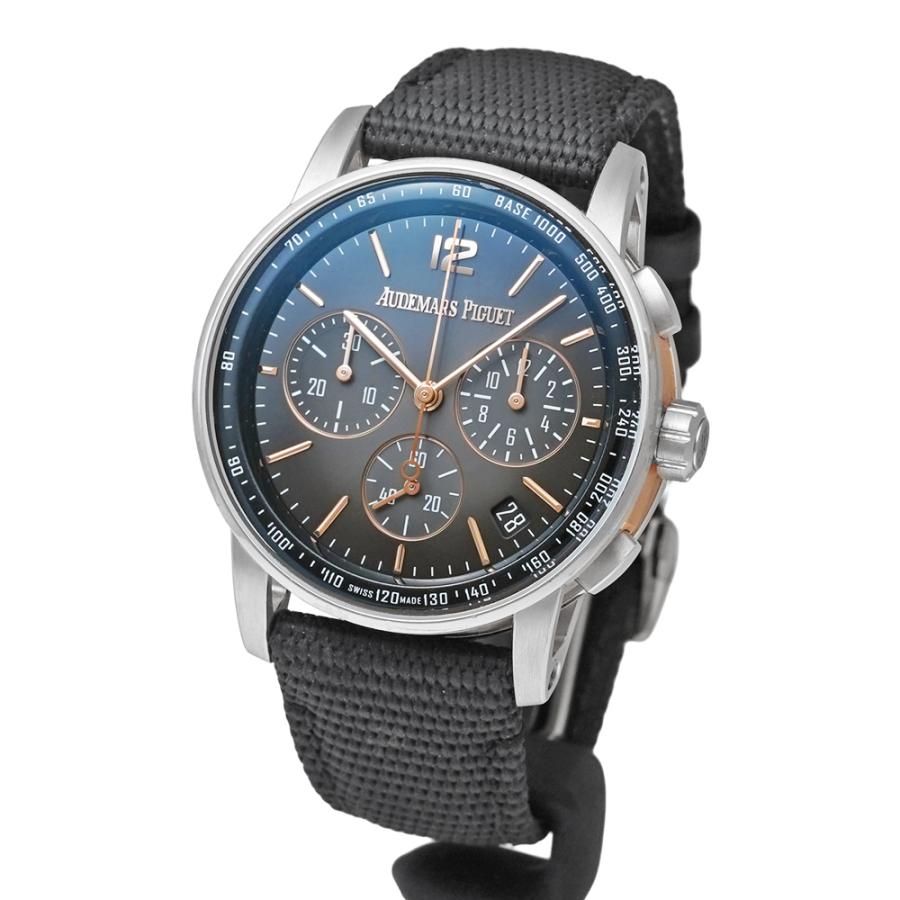 箱・保証書付き AUDEMARS PIGUET CODE11.59 バイ オーデマピゲ クロノグラフ Ref.26393CR.OO.A002CR.01 中古品 グレー メンズ 腕時計 | AUDEMARS PIGUET | 01