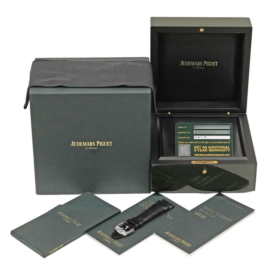 箱・保証書付き AUDEMARS PIGUET CODE11.59 バイ オーデマピゲ クロノグラフ Ref.26393CR.OO.A002CR.01 中古品 グレー メンズ 腕時計 | AUDEMARS PIGUET | 07