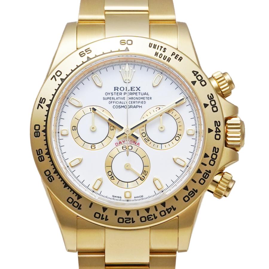 箱・保証書付き ROLEX デイトナ Ref.116508 イエローゴールド ホワイト 中古品 メンズ 腕時計 | ROLEX