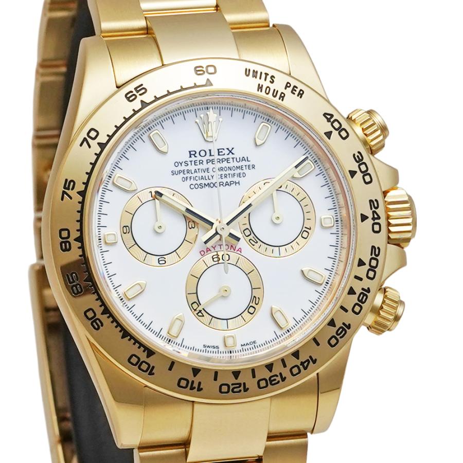 箱・保証書付き ROLEX デイトナ Ref.116508 イエローゴールド ホワイト 中古品 メンズ 腕時計 | ROLEX | 05