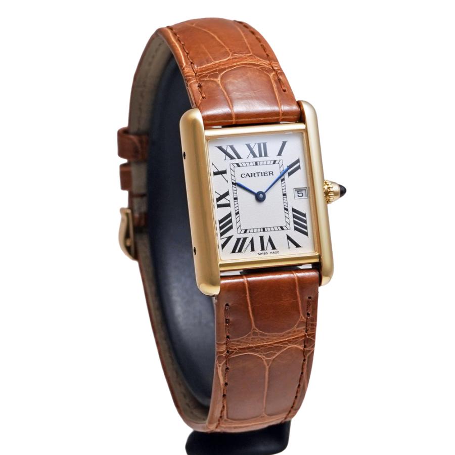 内箱・保証書付き Cartier タンクルイ LM Cartier Ref.W1529756 中古品 アイボリー メンズ 腕時計 | Cartier | 02