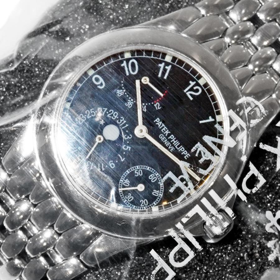 シールド付き PATEK PHILIPPE ネプチューン プチコンプリケーション Ref.5085/1A-001 中古品 ブラック メンズ 腕時計 | PATEK PHILIPPE | 06