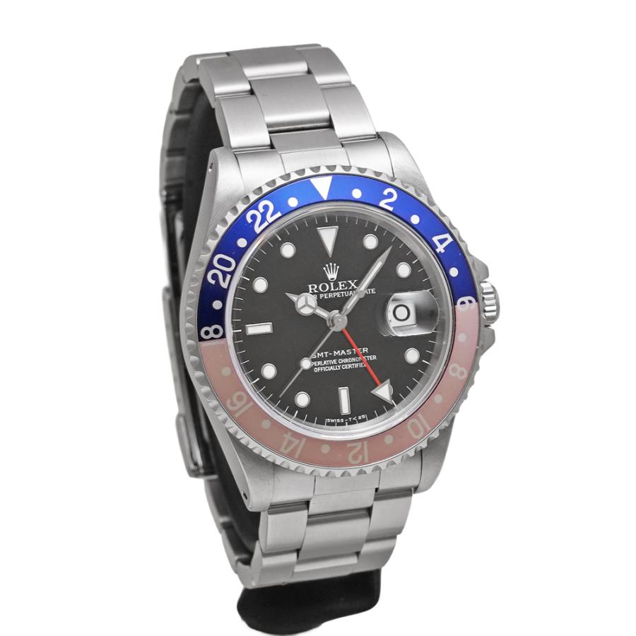 箱・保証書付き ペプシ 青赤ベゼル U番 ROLEX GMTマスター Ref.16700 中古品  ブラック メンズ 腕時計 | ROLEX | 02