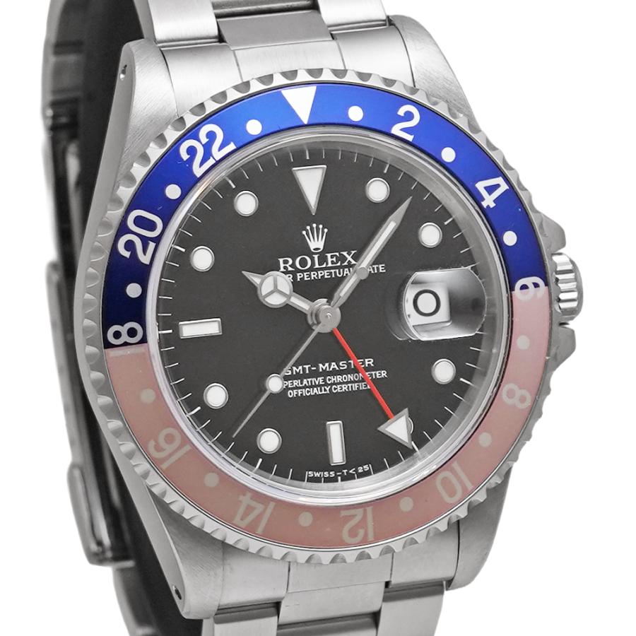箱・保証書付き ペプシ 青赤ベゼル U番 ROLEX GMTマスター Ref.16700 中古品  ブラック メンズ 腕時計 | ROLEX | 04