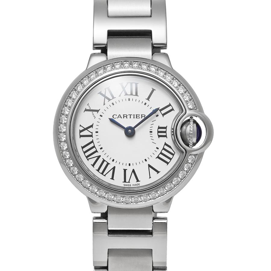 Cartier（カルティエ） バロンブルー 28mm ベゼルダイヤモンド Ref