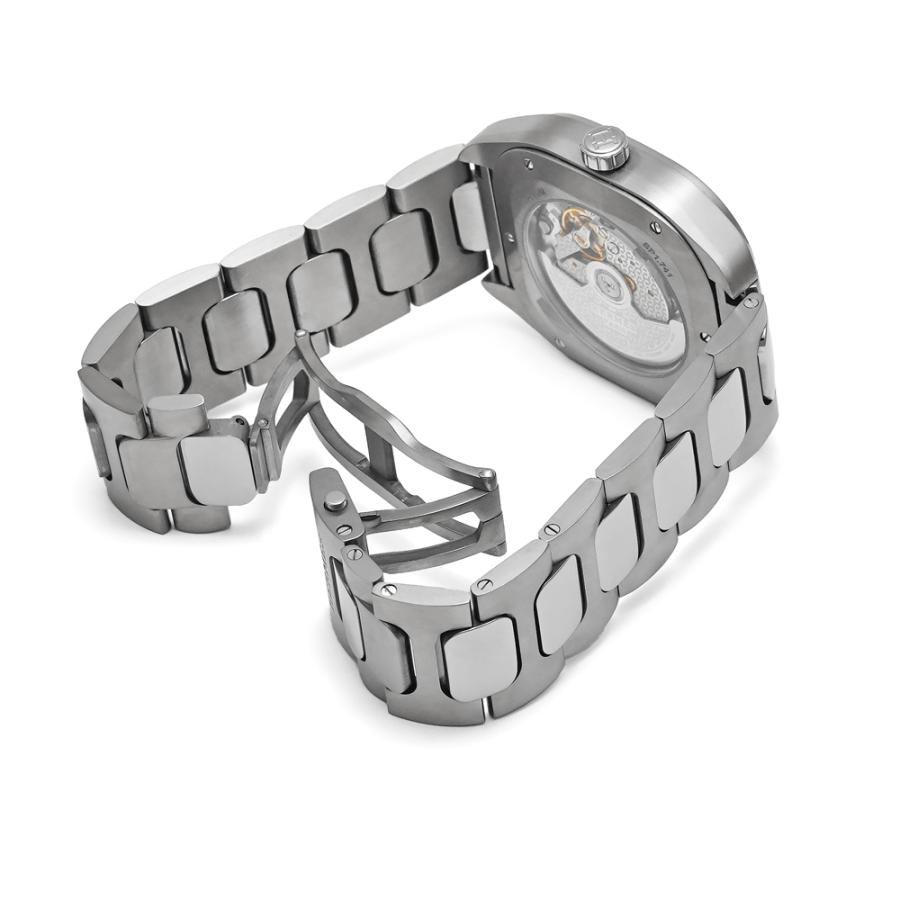 HERMES エルメス H08 チタンブレスレット Ref.SP1.741.330 グレー 中古 