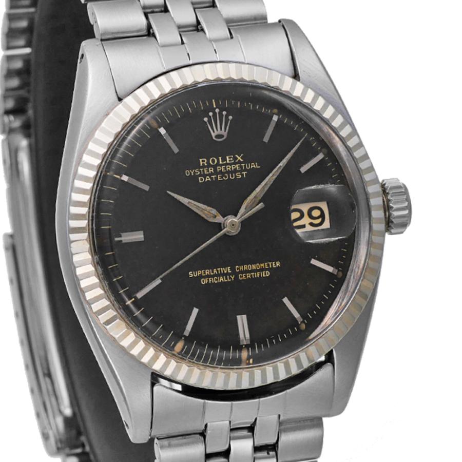 ROLEX デイトジャスト Ref.1601 アンティーク品 メンズ 腕時計｜moonphase｜07