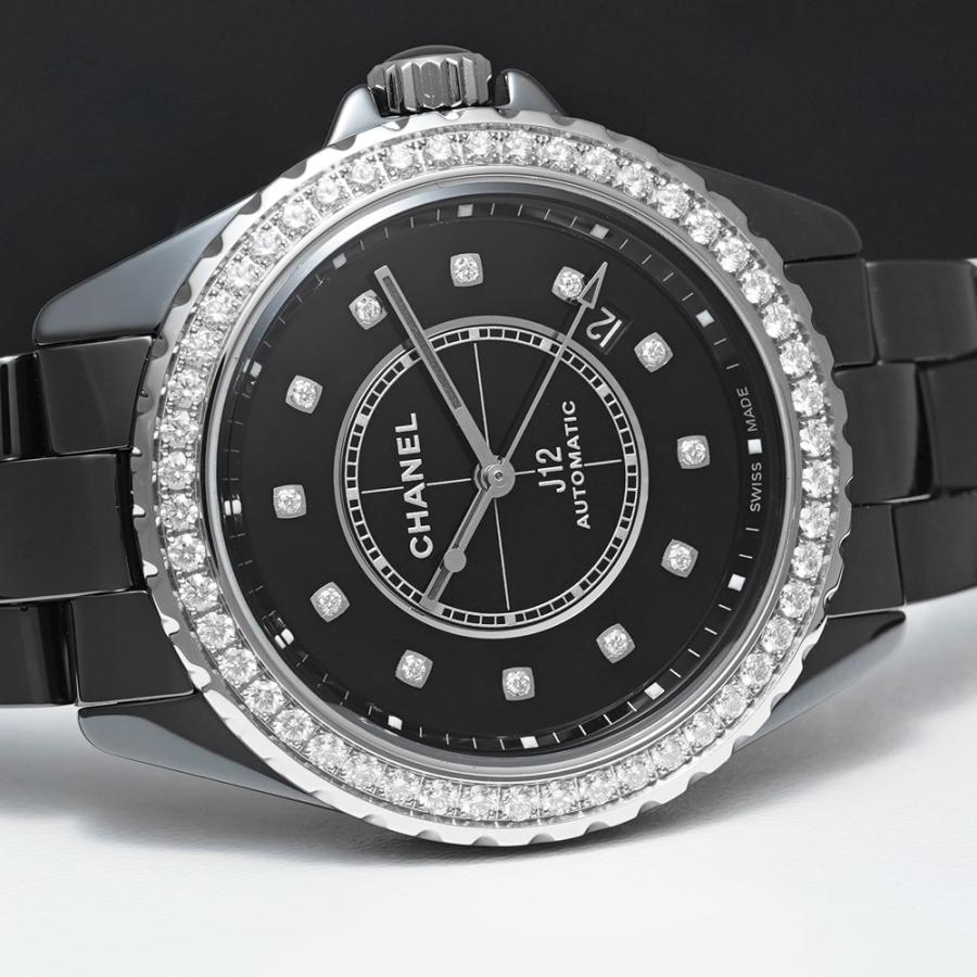 J12 キャリバー12.1 ダイヤモンド Ref.H6526 中古品 メンズ 腕時計｜moonphase｜08