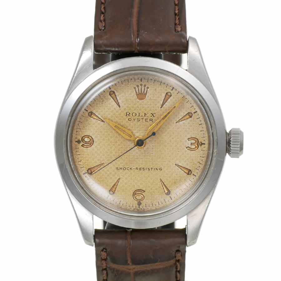 ROLEX（ロレックス） 1953年頃 ワッフルダイヤル オイスター Ref.6244