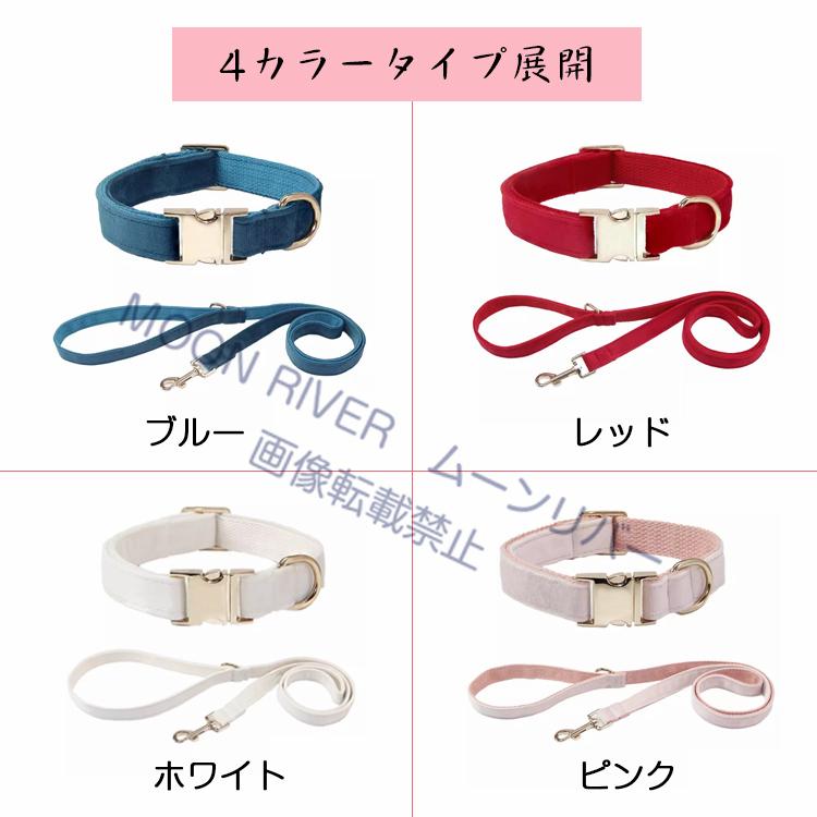 首輪リードセット 犬 名入れ 名前入り 犬用 首輪 リード 2点セット