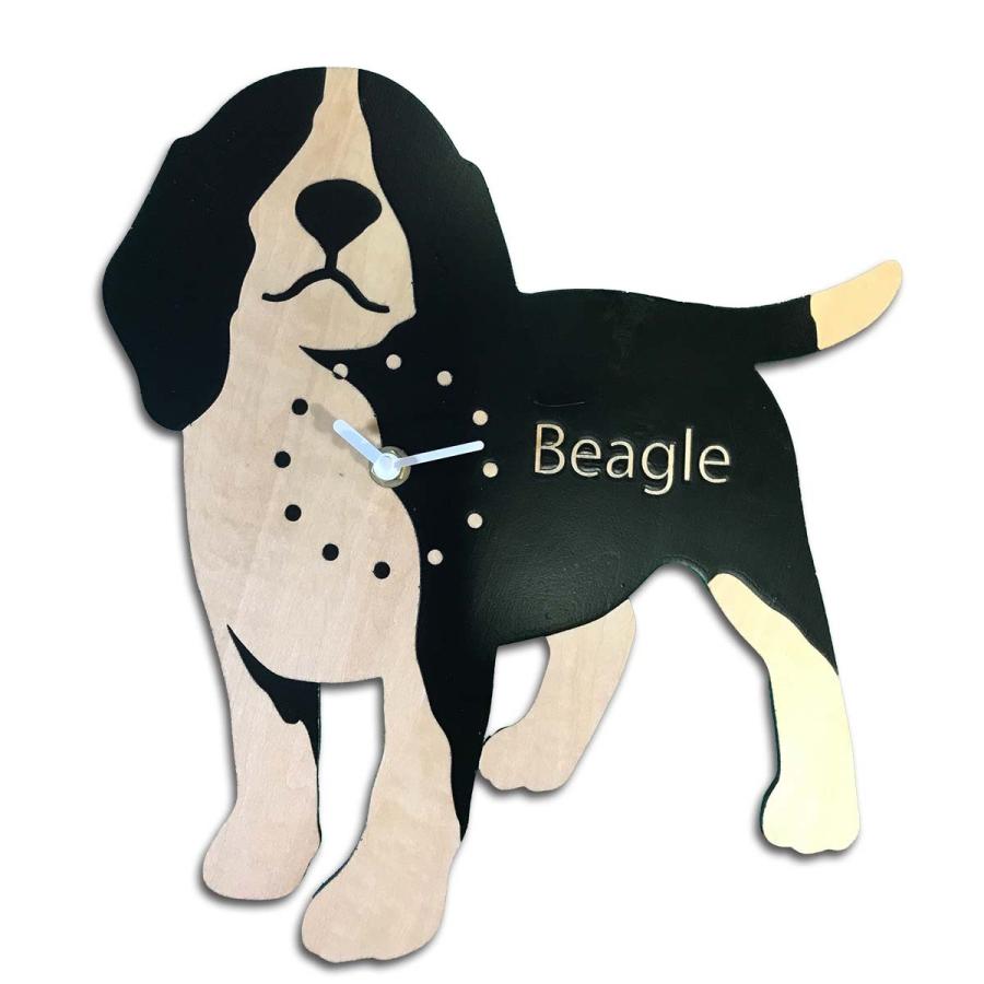 壁掛け時計　D2-013 ビーグル２27cm×30cm |  | 01