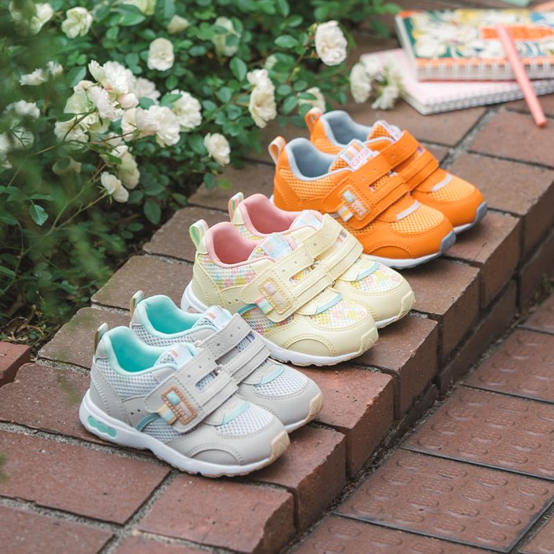 CARROT ムーンスター キャロット スニーカー 幅広 3E 急速乾燥 子供靴