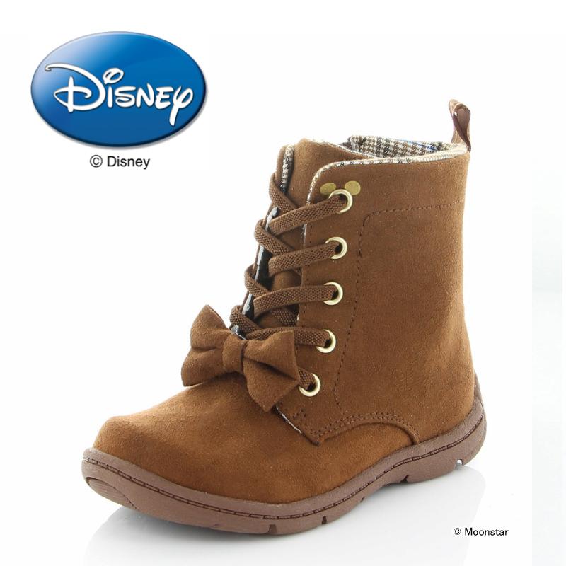 ディズニー セール 子供靴 キッズブーツ 女子 Dn C1264 ブラウン Disney Y ムーンスター 公式ショップ 通販 Paypayモール