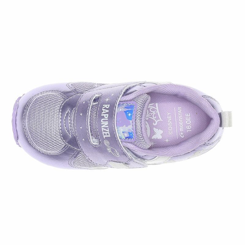 ディズニー プリンセス 塔の上のラプンツェル スニーカー 子供靴 キッズ シューズ 女の子 運動靴 靴 Disney DN C1350 パープル [2025年春夏新作]2月4日発売 百選 | ディズニープリンセス | 06