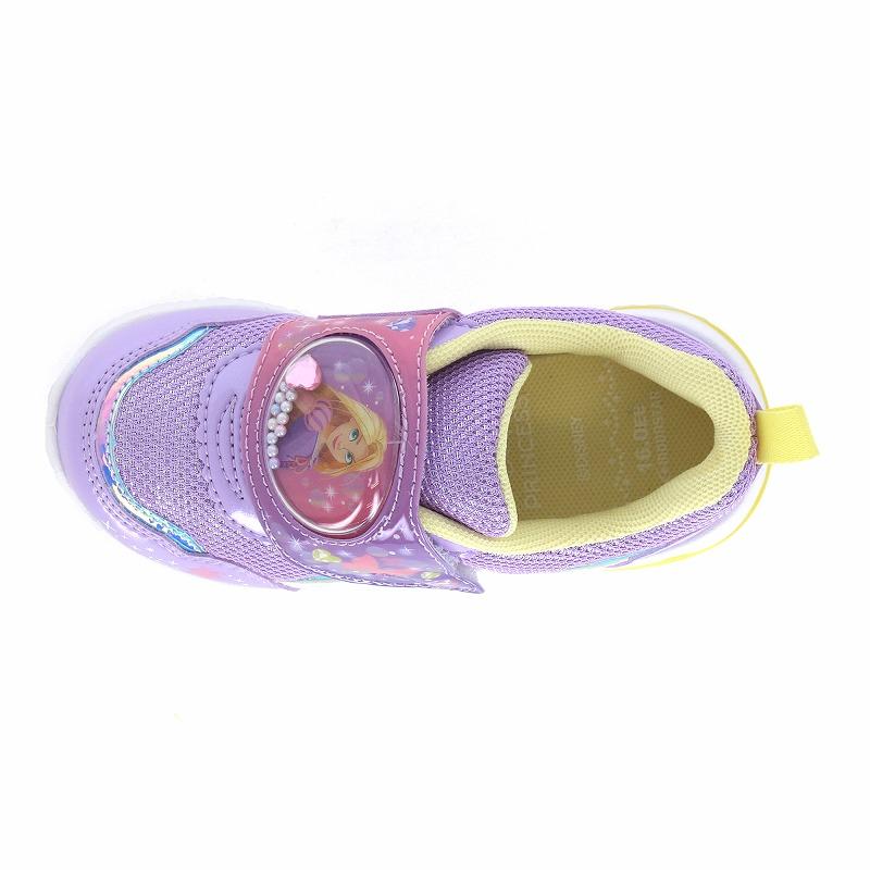 Disney（ディズニー） 塔の上のラプンツェル スニーカー 光る 子供靴