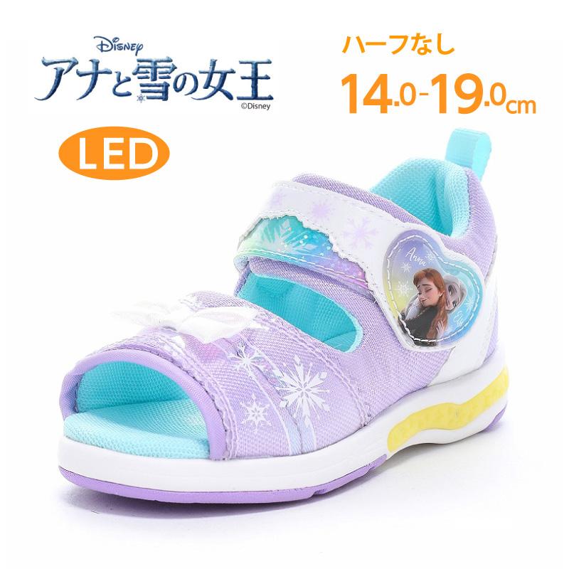 新品✦エルサ ドレス シューズ 130 18cm フローズン アナ雪 アナと雪の女王 ディズニー アナ エルサ サンダル 光る 子供靴 キッズ