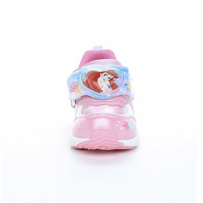 【新品・未使用】 ディズニー アリエル クッション＆ルームシューズ Disney（ディズニー） プリンセス アリエル 光る スニーカー 子供靴