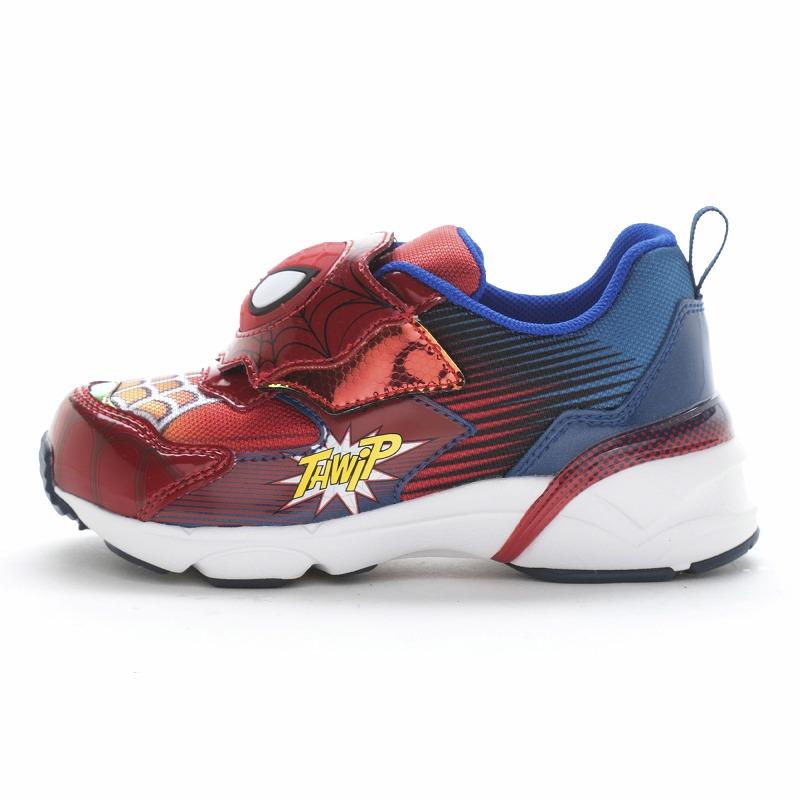 MARVEL（マーベル） スパイダーマン スニーカー 光る 子供靴 キッズ