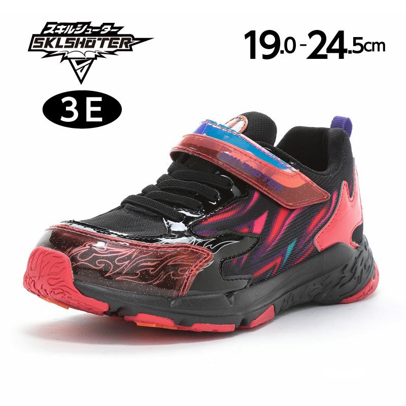 SKLSHOTER ムーンスター スキルシューター スニーカー 幅広 3E 子供靴