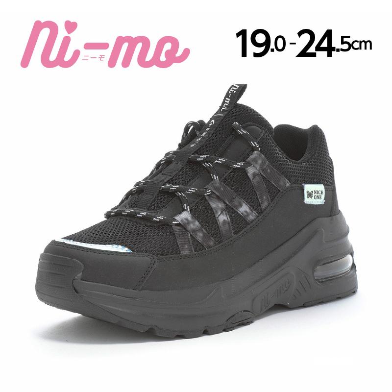 Ni-mo ムーンスター ニーモ スニーカー 厚底 子供靴 ジュニア シューズ