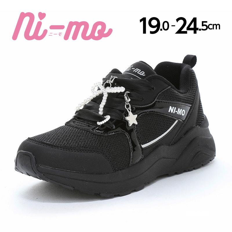 Ni-mo ムーンスター ニーモ スニーカー 厚底 軽量 子供靴 ジュニア
