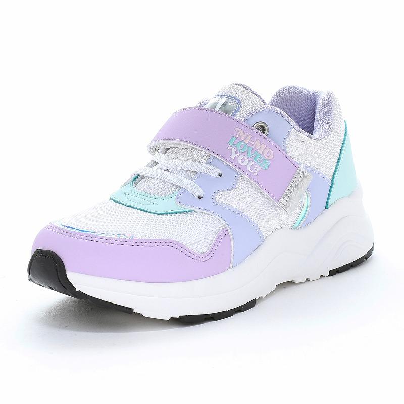 Ni-mo ムーンスター ニーモ スニーカー 厚底 軽量 子供靴 ジュニア