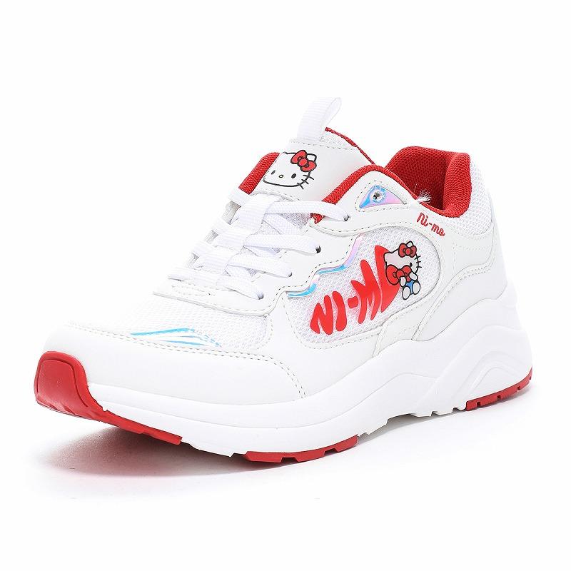 Ni-mo ハローキティ ムーンスター ニーモ スニーカー 厚底 子供靴