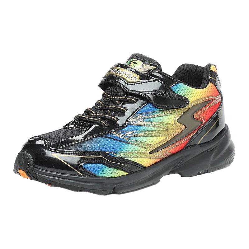 バネのチカラ ムーンスター スーパースター 男の子 女の子 子供靴 ジュニアスニーカー Ss J817 レインボー Moonstar 抗菌防臭 ムーンスター 公式ショップ 通販 Yahoo ショッピング