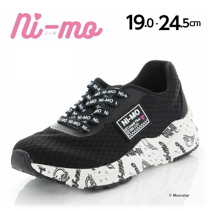 売却 ムーンスター ニーモ セール 女の子 子供靴 ジュニアスニーカー Nm J026 ブラック Moonstar 人気