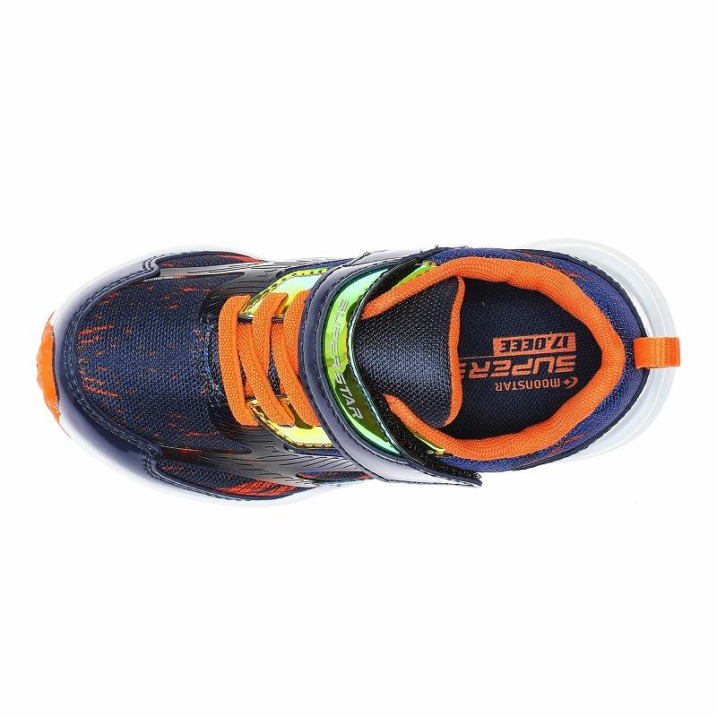 ムーンスター スーパースター スニーカー バネのチカラ 幅広 3E 軽量